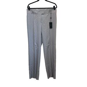 Giorgio Armani Women's US 10 / It 46 Dress Pants Trousers Gray Straight Leg NWT